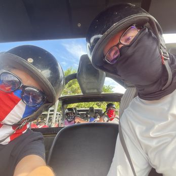 Carabali Rainforest Park - Helmets and face coverings - Horseback Riding Near Me - Luquillo, Puerto Rico
