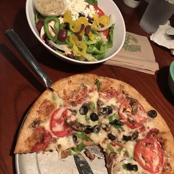 Mellow Mushroom - Delicious house pizza and "lil" Greek salad! - Pizza Near Me - Durham, North Carolina Mellow Mushroom - Delicious house pizza and "lil" Greek salad! - Pizza Near Me - Durham, North Carolina