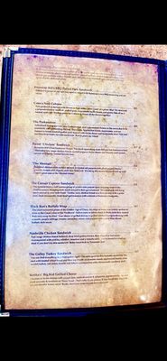 Menu photo 6 Pirate's Den Bar & Grill Parker, AZ