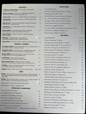 Menu photo 4 Ti Piacera Ristorante San Francisco, CA Menu photo 4 Ti Piacera Ristorante San Francisco, CA
