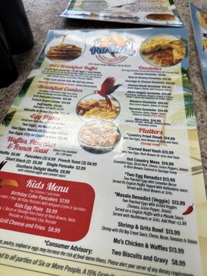 Menu photo 1 Paradise Pancake and Omelet House Myrtle Beach, SC Menu photo 1 Paradise Pancake and Omelet House Myrtle Beach, SC