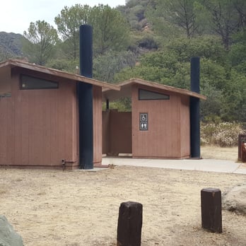 Wheeler Gorge Campground - Porta potty - Campgrounds Near Me - Ojai, California