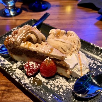 Oliver's Rooftop - Sweet potato cheesecake - New American Near Me - Erie, Pennsylvania Oliver's Rooftop - Sweet potato cheesecake - New American Near Me - Erie, Pennsylvania