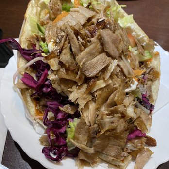 Golden Döner House - Super döner. Packed so full I couldn't fit it in my mouth (that's a good thing :) - Halal Near Me - Lübeck, SH Golden Döner House - Super döner. Packed so full I couldn't fit it in my mouth (that's a good thing :) - Halal Near Me - Lübeck, SH