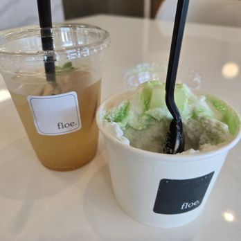 Floe - hanlabong refresher and melon bingsoo - Shaved Ice Near Me - Fullerton, California Floe - hanlabong refresher and melon bingsoo - Shaved Ice Near Me - Fullerton, California