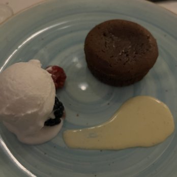 Café du Parc - Chocolate Fondant Cake | Valrhona Manjari Chocolate, Coconut Sorbet, Tuile - French Near Me - Washington, DC, District of Columbia Café du Parc - Chocolate Fondant Cake | Valrhona Manjari Chocolate, Coconut Sorbet, Tuile - French Near Me - Washington, DC, District of Columbia