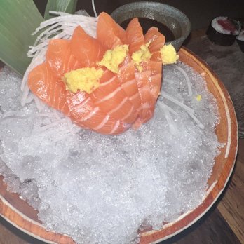 Uchi Dallas - Fatty salmon belly sashimi - Japanese Near Me - Dallas, Texas Uchi Dallas - Fatty salmon belly sashimi - Japanese Near Me - Dallas, Texas
