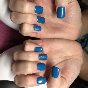 Nails by Chris - Full set gel beautiful blue - Nail Salons Near Me - Moultrie, Georgia Nails by Chris - Full set gel beautiful blue - Nail Salons Near Me - Moultrie, Georgia