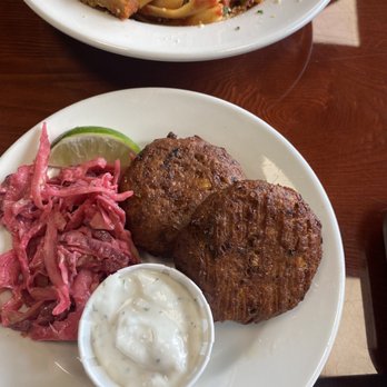 Manna Kitchen - Crispy "Crab" Cakes - Vegan Near Me - Lisle, Illinois Manna Kitchen - Crispy "Crab" Cakes - Vegan Near Me - Lisle, Illinois