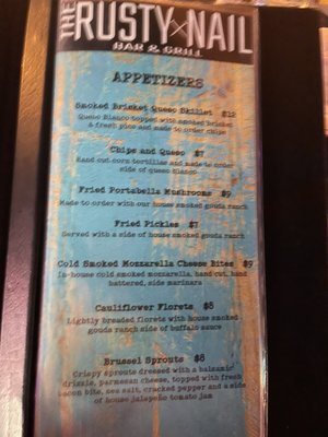 Menu photo 8 The Rusty Nail San Antonio, TX