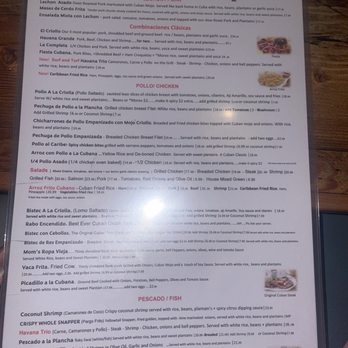 Havana Mania - Menu - Cuban Near Me - Redondo Beach, California Havana Mania - Menu - Cuban Near Me - Redondo Beach, California