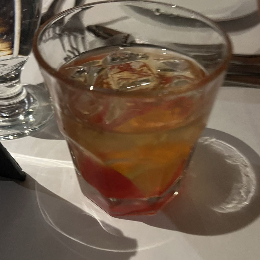 Papazzio Restaurant - Old fashioned should be in a big ice and the drink was too sweet :( - Italian Near Me - Bayside, New York Papazzio Restaurant - Old fashioned should be in a big ice and the drink was too sweet :( - Italian Near Me - Bayside, New York