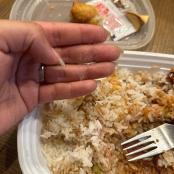 LQ Asian - White rice with unknown fibers or hairs inside! - Chinese Near Me - Trussville, Alabama LQ Asian - White rice with unknown fibers or hairs inside! - Chinese Near Me - Trussville, Alabama