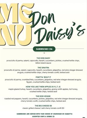 Menu photo 4 Don Daisy’s Glendale, CA