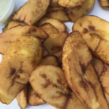 Red Fuego - Plantains (after eating a few--they give you so many!) - Peruvian Near Me - Provo, Utah