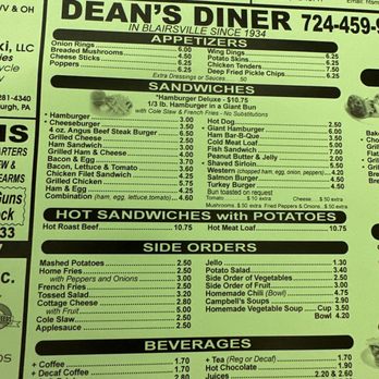 Dean's Diner - Diners Near Me - Blairsville, Pennsylvania