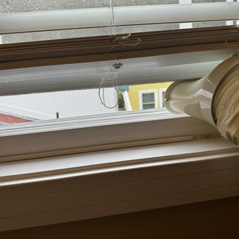 Glenmore Plaza Hotel - A/C exhaust vent not properly sealed causing hot exhaust to blow right back in the room. - Hotels Near Me - Avalon, California Glenmore Plaza Hotel - A/C exhaust vent not properly sealed causing hot exhaust to blow right back in the room. - Hotels Near Me - Avalon, California