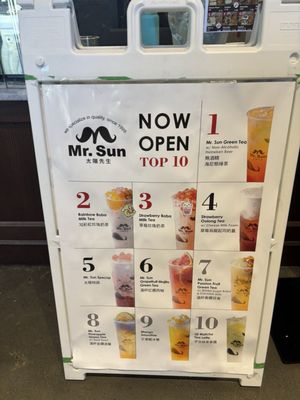 Menu photo 4 Mr Sun Tea Mountain View, CA Menu photo 4 Mr Sun Tea Mountain View, CA