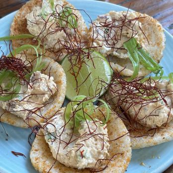 Bar Peached - Shrimp bao - Cocktail Bars Near Me - Austin, Texas