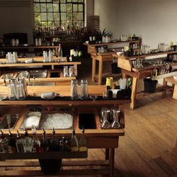TT Liquor - Our West Wing space, set up for a cocktail making masterclass.