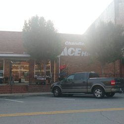 Chandler Bros Hardware Co - These trees make it difficult to get a good shot