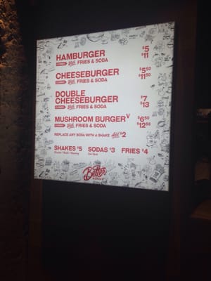 Menu photo 3 Better Burger Auckland, AUK Menu photo 3 Better Burger Auckland, AUK