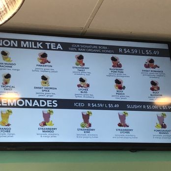 Bee & Tea - menu (May 2020) - Bubble Tea Near Me - Montclair, California Bee & Tea - menu (May 2020) - Bubble Tea Near Me - Montclair, California