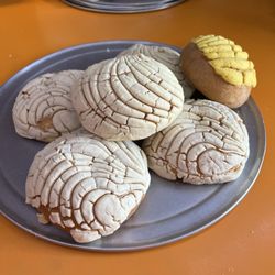 The Perfect Conchas- light, airy, just the right amount of sweet topping that melts in your mouth!