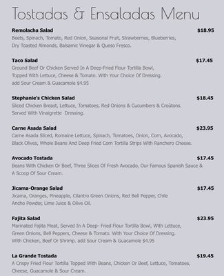Menu photo 1 Las Espuelas Mountlake Terrace, WA
