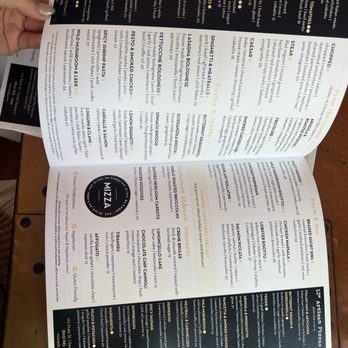 Mizza - menu - Italian Near Me - Santa Barbara, California