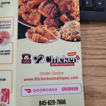 92 Chicken - Menu - Korean Near Me - Mahopac, New York 92 Chicken - Menu - Korean Near Me - Mahopac, New York