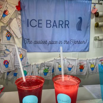 Ice Barr - Sangria & a Lemosa (Lemonade Mimosa) w/blueberry spiked ice beverages - Desserts Near Me - Safety Harbor, Florida Ice Barr - Sangria & a Lemosa (Lemonade Mimosa) w/blueberry spiked ice beverages - Desserts Near Me - Safety Harbor, Florida