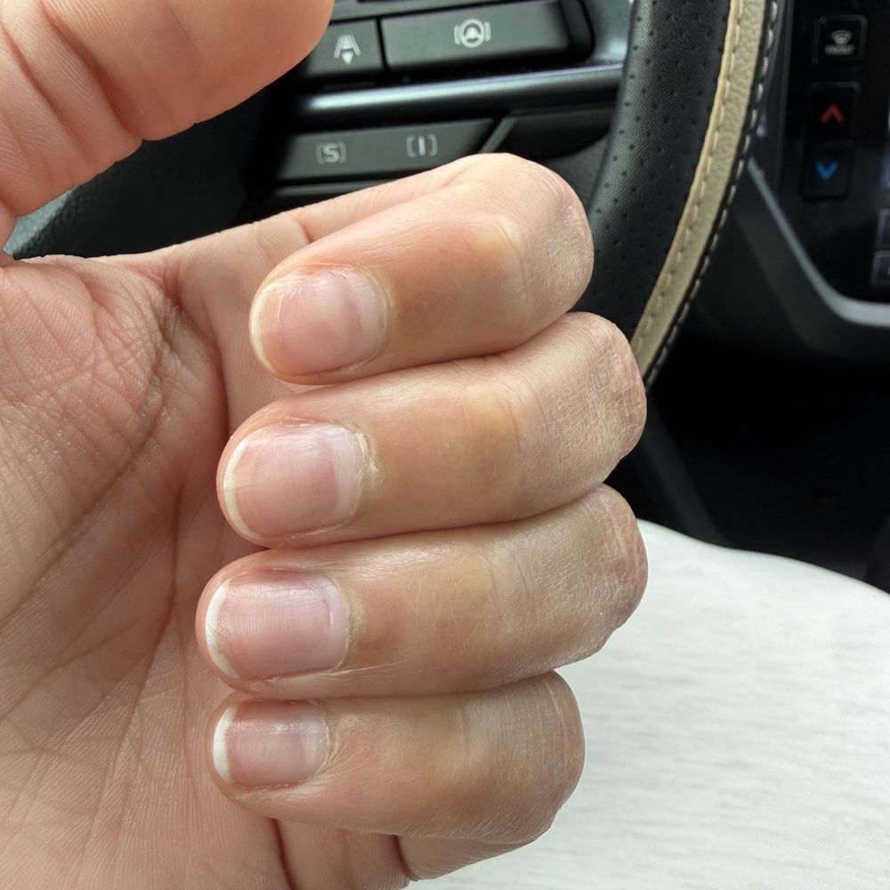 My nails after my visit