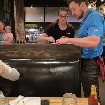 Black Oak Grill - Greeters calling guests and conducting business on our booth. - American Near Me - Branson, Missouri