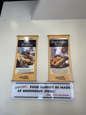 Menu photo 1 Baja Fresh Rockville, MD