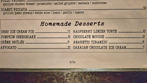 Menu photo 6 Rothschild's Corona Del Mar, CA