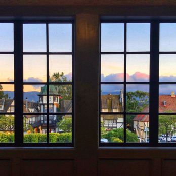 The Landsby - Nice sunset light out the windows in the upstairs hall... - Hotels Near Me - Solvang, California The Landsby - Nice sunset light out the windows in the upstairs hall... - Hotels Near Me - Solvang, California