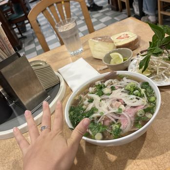Pho Pasteur - Large Combination Beef Pho. Not even an XL and it's huge - Vietnamese Near Me - Boston, Massachusetts