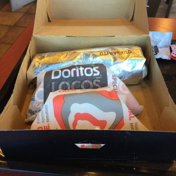 Taco Bell - Quesarito box with a drink for $5 - Fast Food Near Me - Countryside, Illinois