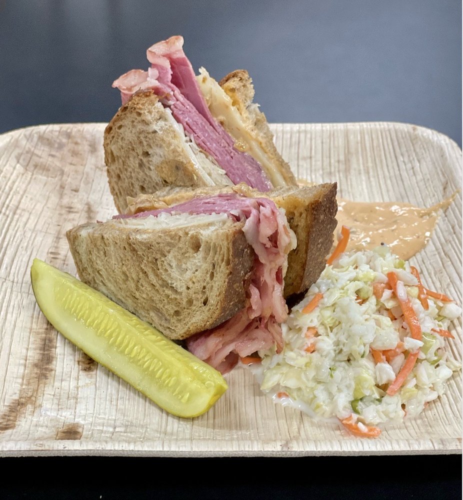 Food from The Barn Door Grill