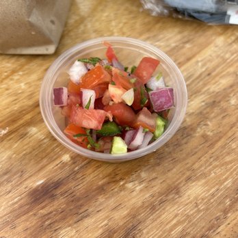 Los Agaves - Side of Side Pico De Mango Salsa - Tacos Near Me - Santa Barbara, California