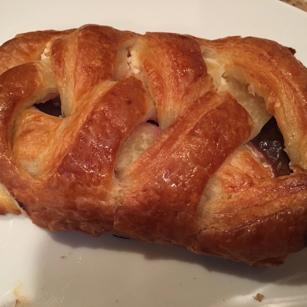 Nabolom Bakery & Pizzeria - Plum Cream Cheese Danish ($4.75)- 3/5 stars - Bakeries Near Me - Berkeley, California Nabolom Bakery & Pizzeria - Plum Cream Cheese Danish ($4.75)- 3/5 stars - Bakeries Near Me - Berkeley, California