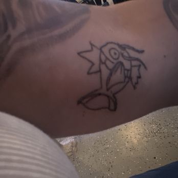 The Beast Studio - My daughter drew the picture. - Tattoo Near Me - Long Beach, California The Beast Studio - My daughter drew the picture. - Tattoo Near Me - Long Beach, California