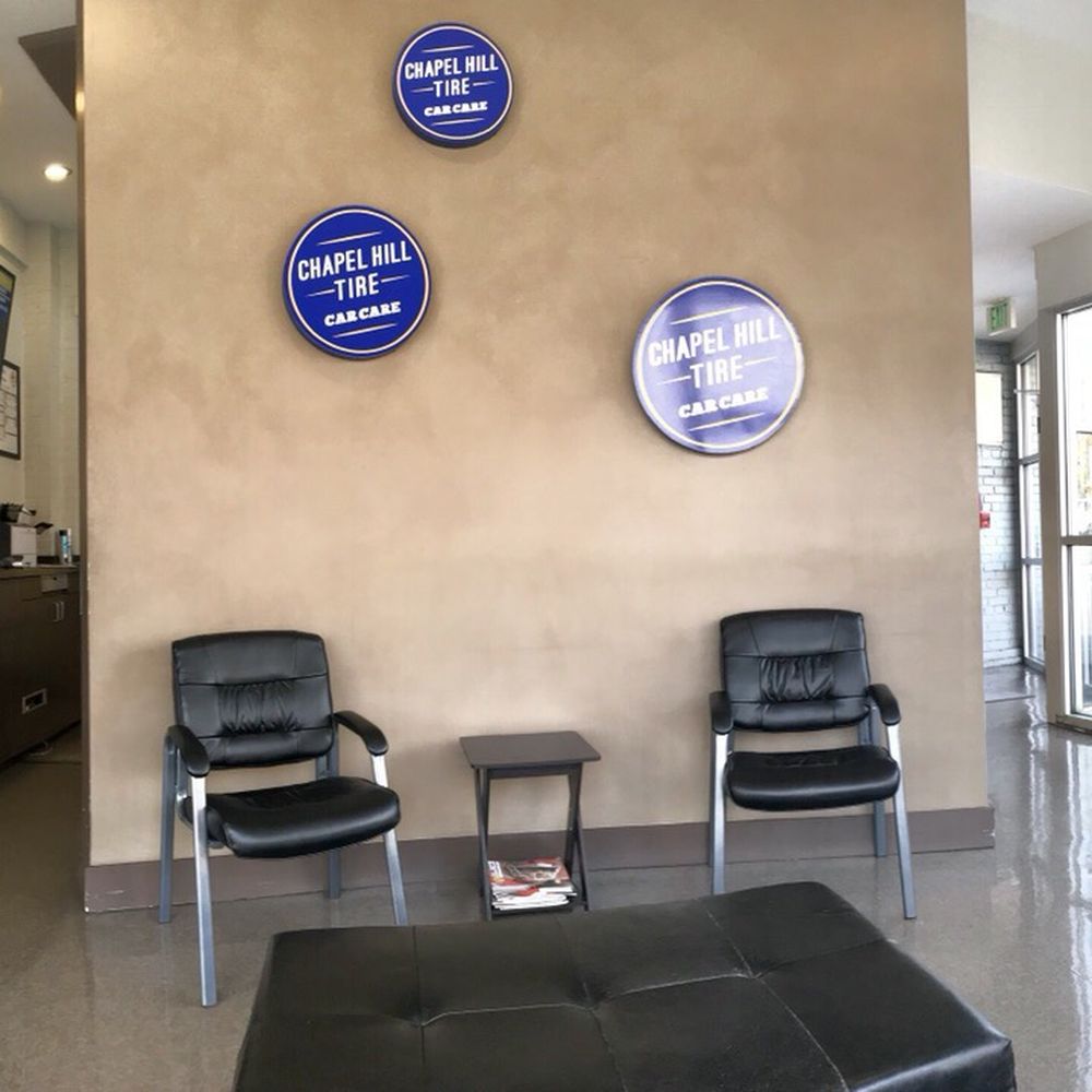 Comfortable waiting room and nice lighting