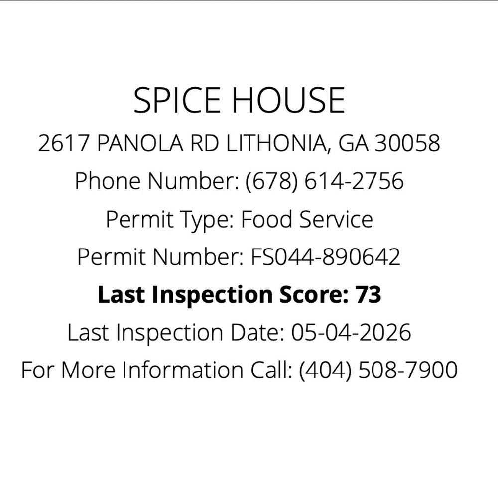 Last Inspection of 73 Last Inspection of 73