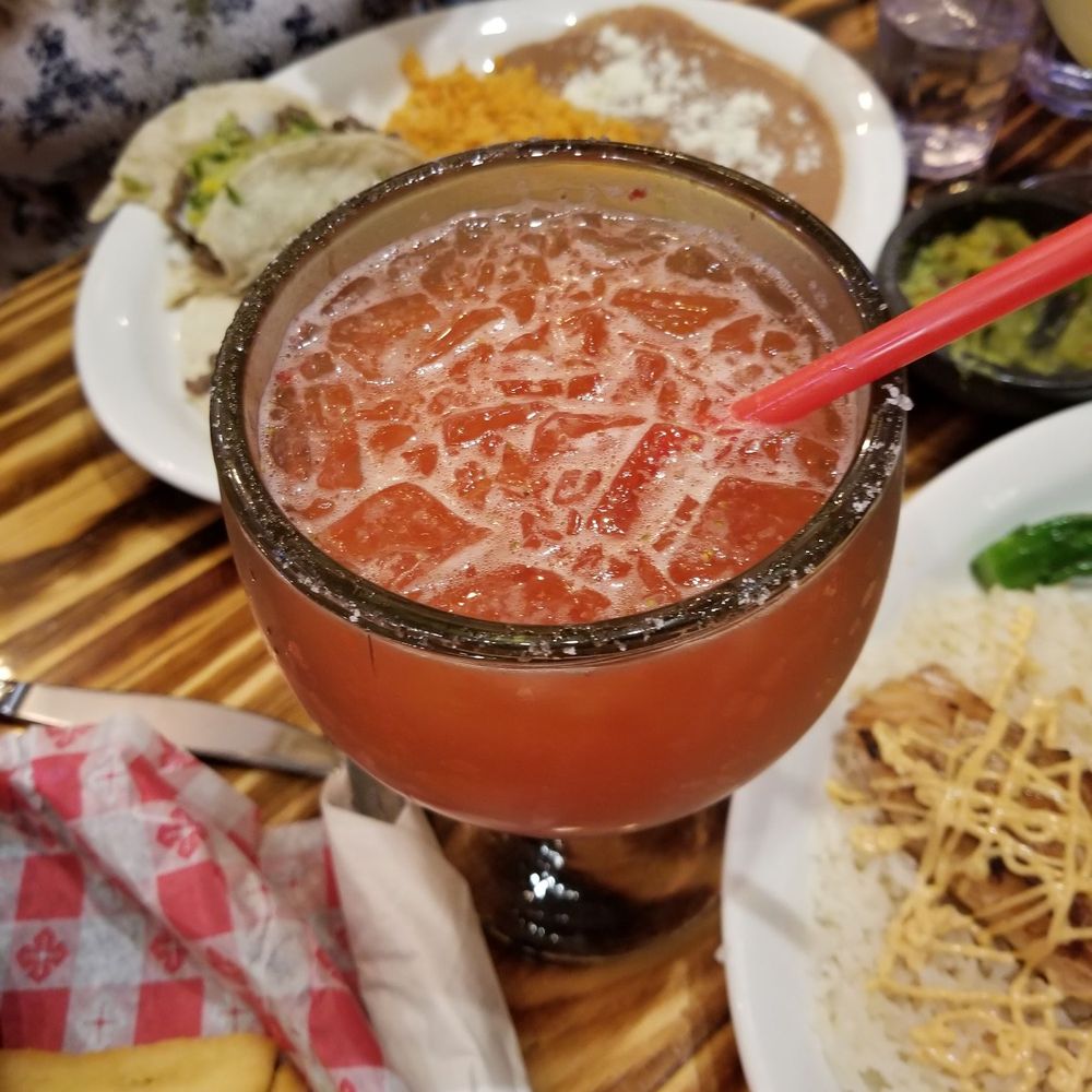 KALU - Freshly squeezed strawberry margarita. - Colombian Near Me - Jackson, Wyoming