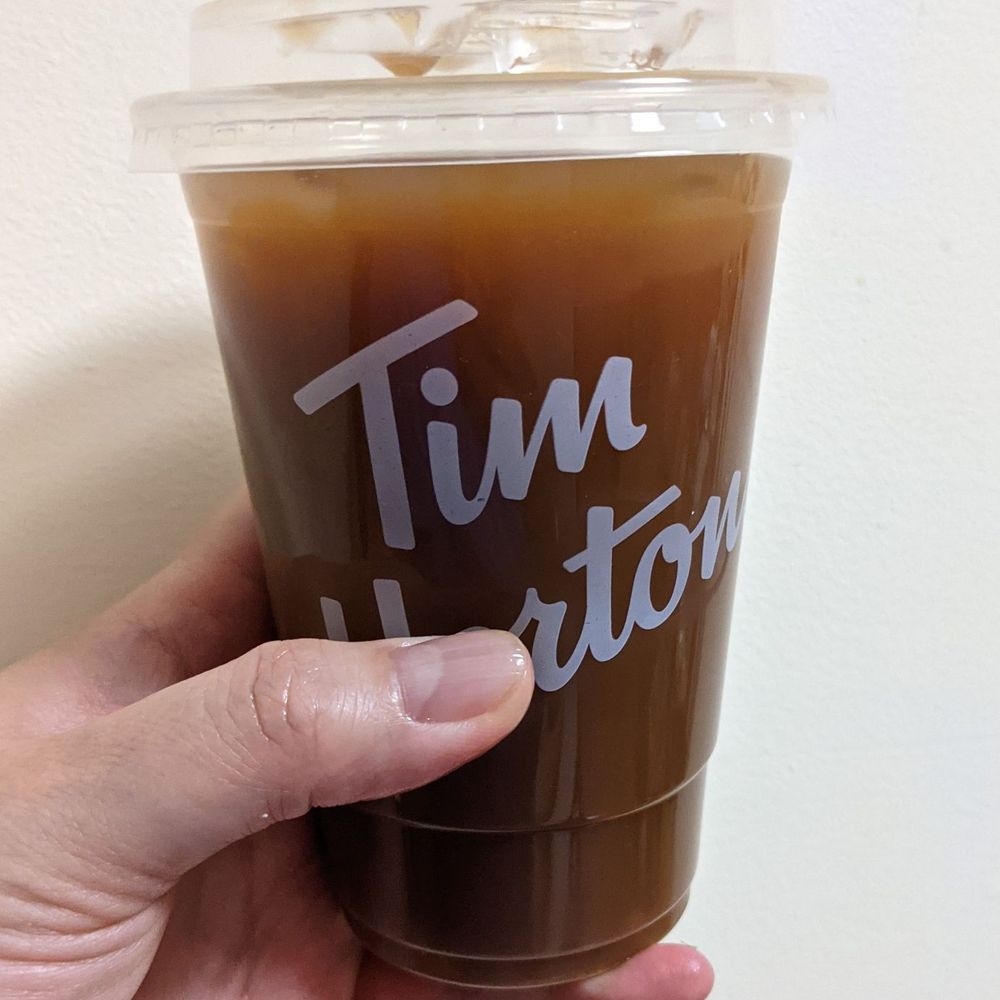 Tim Hortons - Medium iced coffee almond - Coffee & Tea Near Me - Stouffville, Ontario Tim Hortons - Medium iced coffee almond - Coffee & Tea Near Me - Stouffville, Ontario