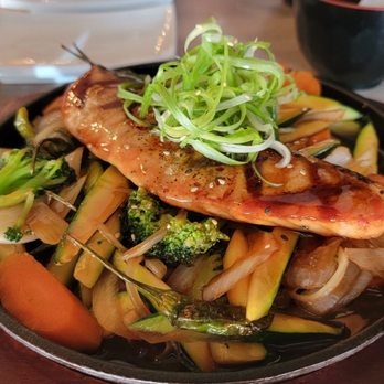 Denma Sushi & Ramen - Teriyaki salmon at Denma Sushi - Sushi Bars Near Me - Centennial, Colorado