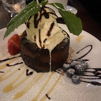 Five Restaurant - Lava cake - Italian Near Me - Fresno, California