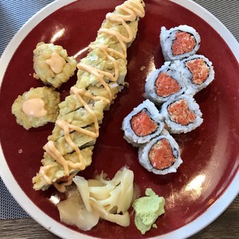 Mori Sushi - 9. Crazy Roll, 12. Spicy Tuna Roll - Sushi Bars Near Me - Indianapolis, Indiana